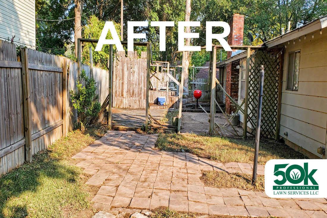 After Yard Cleaning Service